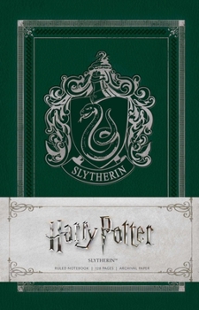 Paperback Harry Potter: Slytherin Ruled Notebook Book