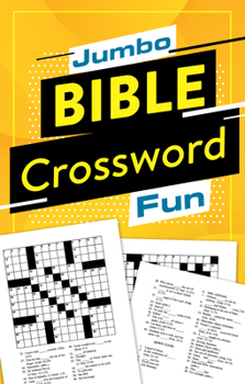 Paperback Jumbo Bible Crossword Fun Book