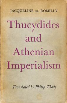 Hardcover Thucydides & Athenian Imperialism Book