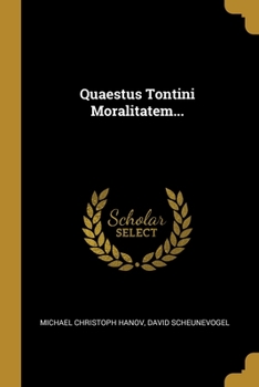 Paperback Quaestus Tontini Moralitatem... [Latin] Book