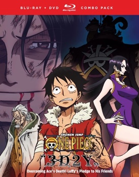 Blu-ray One Piece 3D2Y: Overcoming Aces Death Luffy's Pledge Book