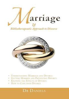 Hardcover Marriage: And Bibliotherapeutic Approach to Divorce Book