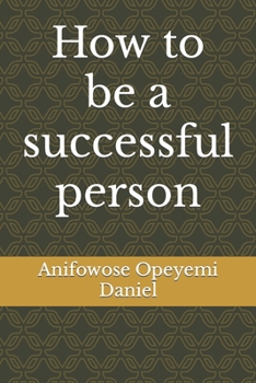 Paperback How to be a successful person Book