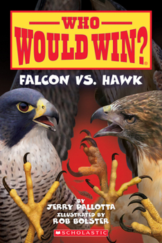 Paperback Falcon vs. Hawk (Who Would Win?): Volume 23 Book