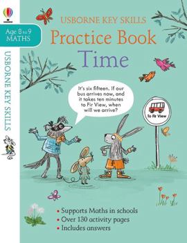 Paperback Time Practice Book - Age 8 to 9 Maths (Key Skills) Book