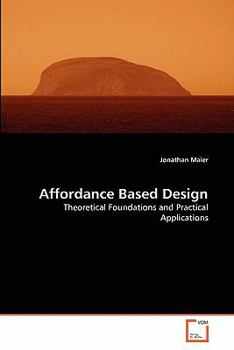 Paperback Affordance Based Design Book