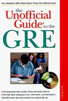 Paperback The Unofficial Guide to the GRE [With *] Book