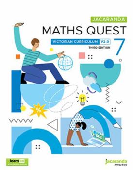 Paperback Jacaranda Maths Quest 7 Victorian Curriculum, 3e learnON and Print (Maths Quest for Victoria Junior Series) Book