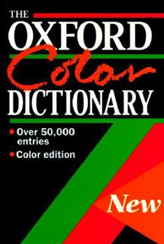 Paperback The Oxford Color Dictionary Book