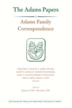 Hardcover Adams Family Correspondence Book