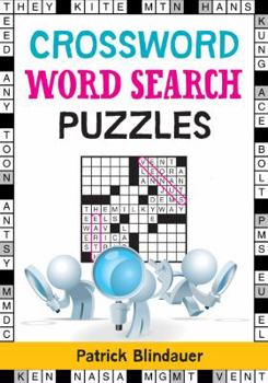 Paperback Crossword Word Search Puzzles Book