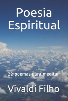Paperback Poesia Espiritual: 22 poemas para meditar [Portuguese] Book