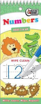 Paperback Wipe Clean Numbers Book