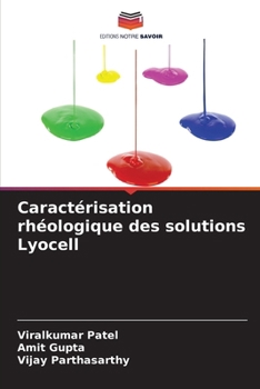 Paperback Caractérisation rhéologique des solutions Lyocell [French] Book