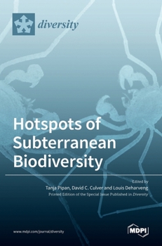 Hardcover Hotspots of Subterranean Biodiversity Book