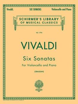 Paperback 6 Sonatas: Schirmer Library of Classics Volume 1794 Cello and Piano Book