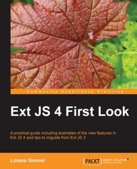 Paperback Ext Js 4 First Look Book