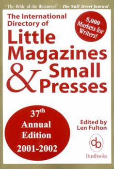 Paperback The International Directory of Little Magazines & Small Presses (2001-02) Book
