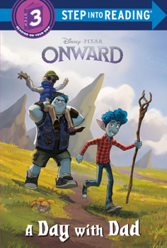 Library Binding A Day with Dad (Disney/Pixar Onward) Book