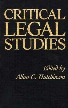 Hardcover Critical Legal Studies Book