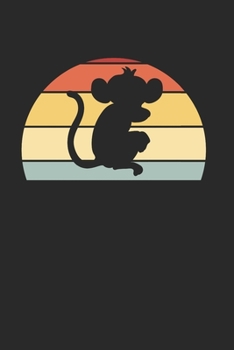 Affe �ffchen Notizbuch: Affe �ffchen Notizbuch f�r Liebhaber / Notizheft / Notizblock A5 (6x9in) Dotted Notebook / Punkteraster / 120 gepunktete Seiten