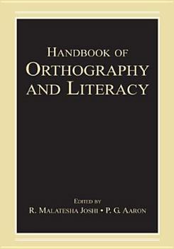 Hardcover Handbook of Orthography and Literacy Book