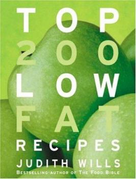 Paperback Top 200 Low Fat Recipes Book