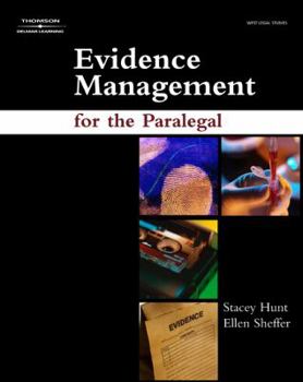 Paperback Evidence Management for the Paralegal Book