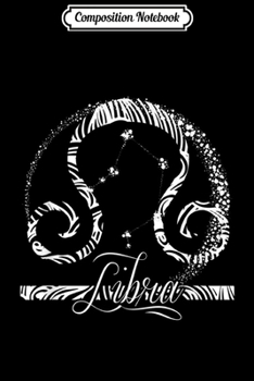 Paperback Composition Notebook: Libra Zodiac Sign Journal/Notebook Blank Lined Ruled 6x9 100 Pages Book