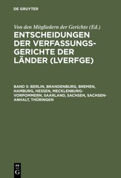 Hardcover Berlin, Brandenburg, Bremen, Hamburg, Hessen, Mecklenburg-Vorpommern, Saarland, Sachsen, Sachsen-Anhalt, Thüringen: 1.7. bis 31.12.1996 (German Edition) [German] Book