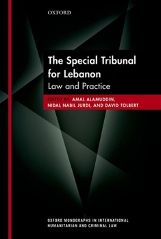 Hardcover Special Tribunal Lebanon: Law & Prac C Book