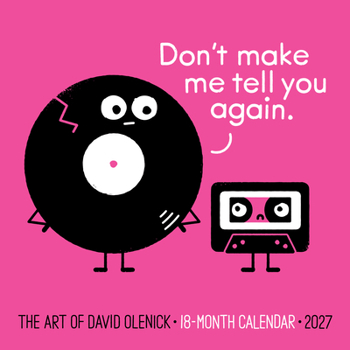 The Art of David Olenick 2027 7 X 7 Mini Wall Calendar