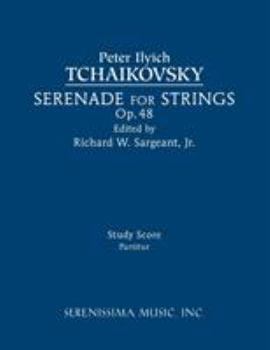 Paperback Serenade for Strings, Op.48: Study score Book