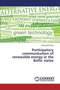 Paperback Participatory communication of renewable energy in the Baltic states Book