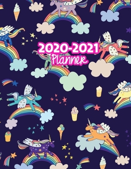 2020-2021 Planner: Two Year Calendar Organizer and Goal Journal | January 2020 - December 2021 Daily, Weekly and Monthly Planner Book with Back Sticker Expression Wall for 2 Years | Design Code 579929