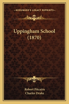 Paperback Uppingham School (1870) Book