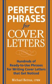 Perfect Phrases for Cover Letters (Perfect Phrases) - Book  of the Perfect Phrases