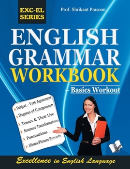 Paperback English Grammar Workbook Book