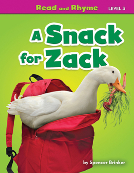 Library Binding A Snack for Zack Book