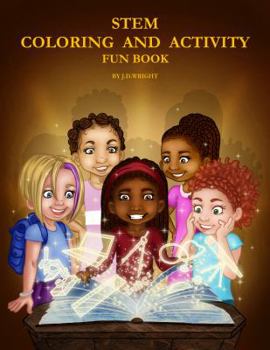 Paperback Stem Coloring and Activity Fun Book