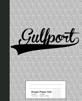 Paperback Graph Paper 5x5: GULFPORT Notebook Book