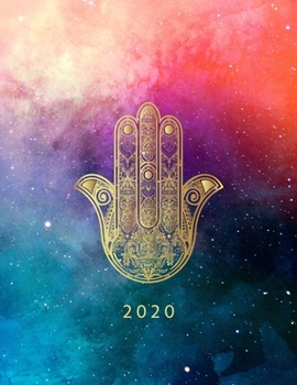 Paperback 2020: Week To View With Hourly Schedule - Weekly Planner January - December - 8.5 x 11 Dated Agenda - Appointment Calendar - Book