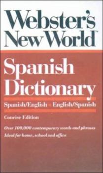Library Binding Webster's New World Spanish Dictionary Book