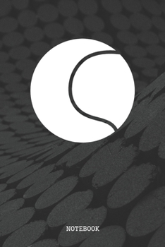 Paperback Notebook: Tennis Game Training Coach Planner / Organizer / Lined Notebook (6" x 9") Book