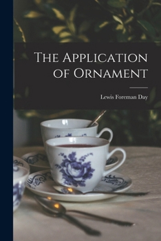 Paperback The Application of Ornament Book