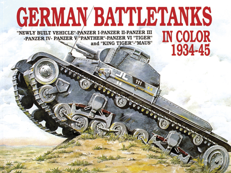 Paperback German Battle Tanks in Color Book