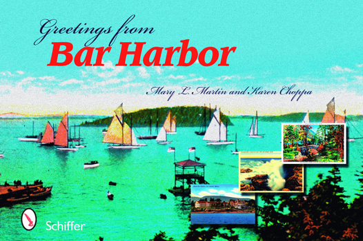 Paperback Greetings from Bar Harbor Book
