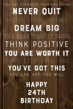 You Are Stronger Than You Think Never Quit Prove Them Wrong Dream Big You Have What It Takes Think Positive You Are Worth It Dont Stop Believing ... Birthday Gift / Journal / Notebook / Card