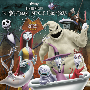 Calendar 25wall Nightmare Before Christmas Book