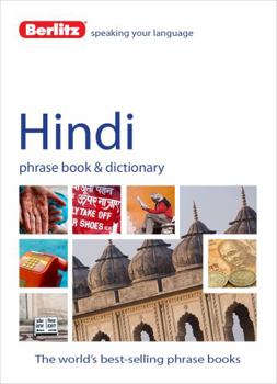 Paperback Berlitz Hindi Phrase Book & Dictionary (Hindi and English Edition) [Hindi] Book